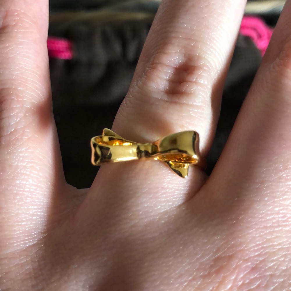 Kate Spade Gold Bow Ring